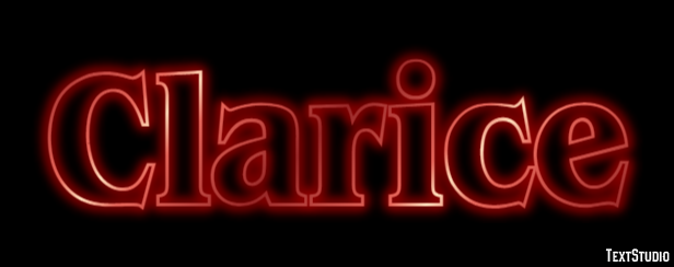 Clarice Text Effect