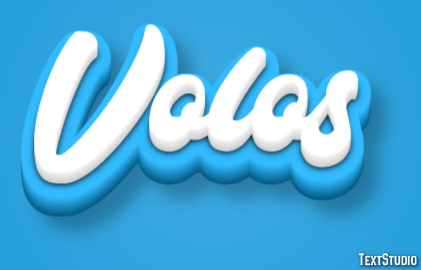 Volos Efecto de Texto
