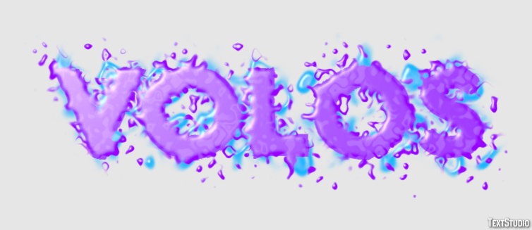 Volos Effet de Texte