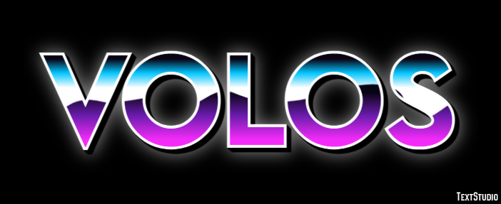 Volos Effet de Texte
