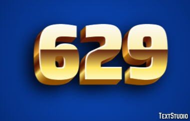 629 Text Effect
