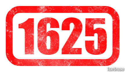 1625 Эффект текста