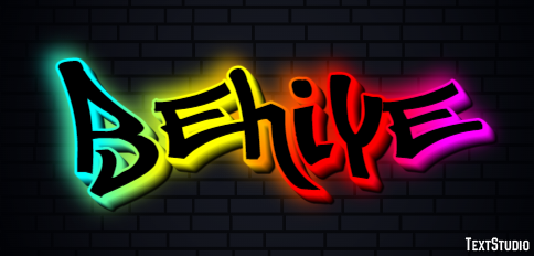 Behiye Tekst effect