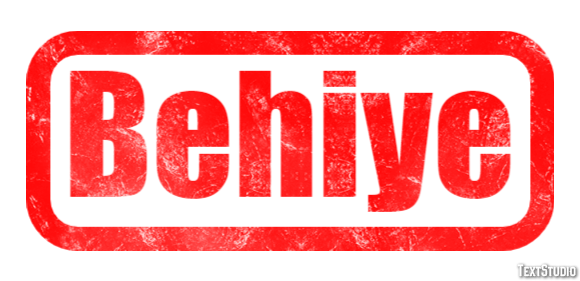Behiye Tekst effect
