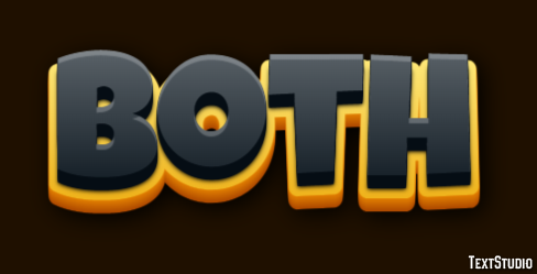 Both Texteffekt