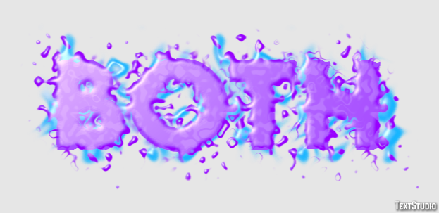 Both Text Effect
