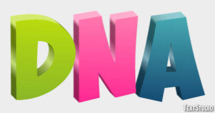 DNA Text Effect