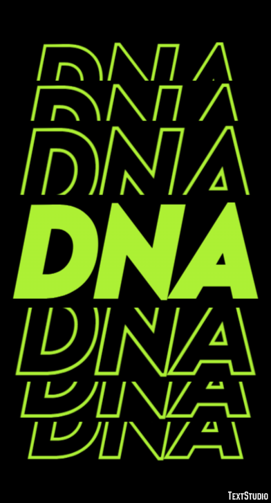DNA Text Effect