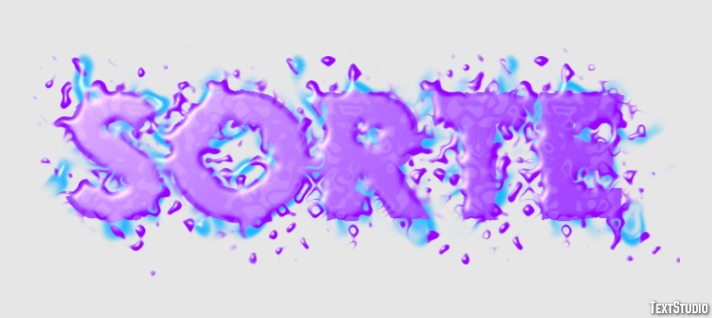 Sorte Effet de texte