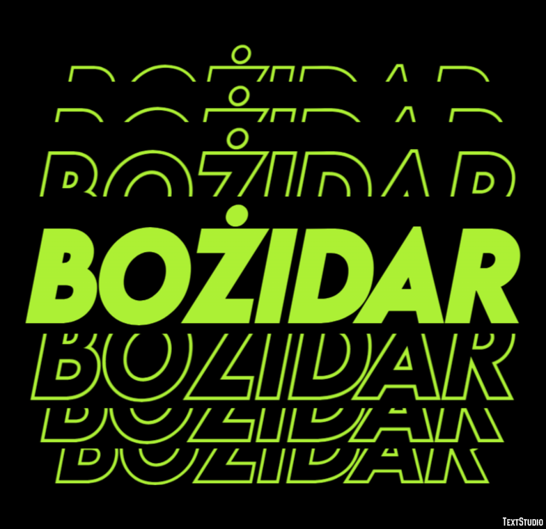 Bożidar Efekt tekstowy