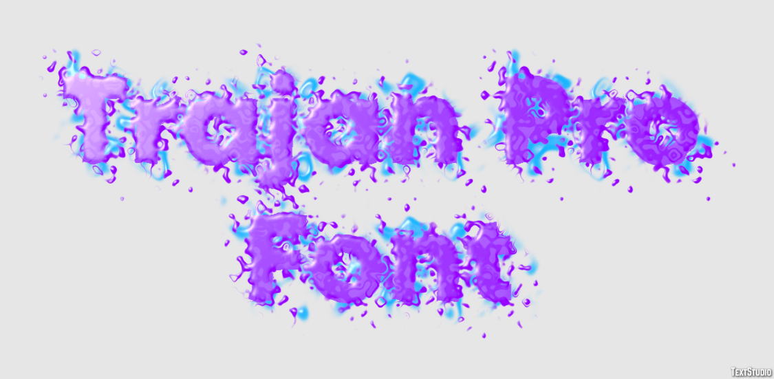 Trajan Pro Font Effetto testo