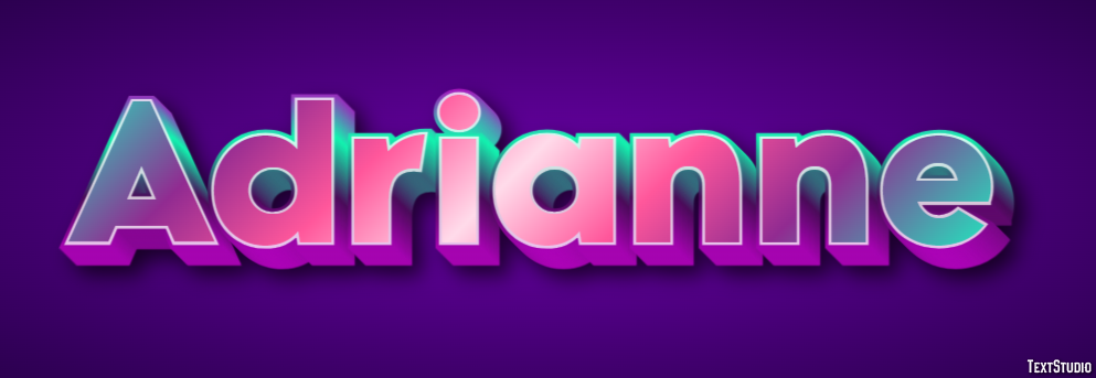 Adrianne Text Effect
