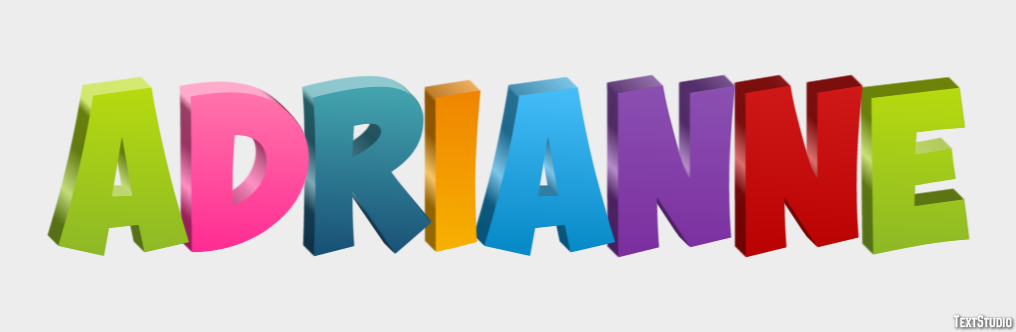 Adrianne Text Effect