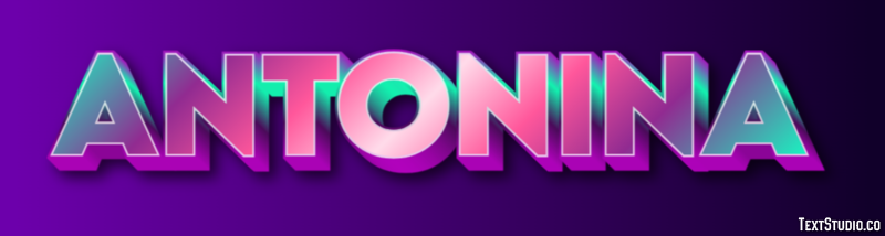 Antonina Text Effect
