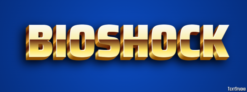 BioShock Effetto testo
