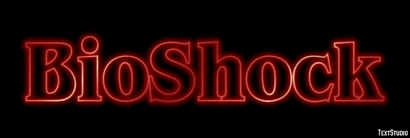 BioShock Effetto testo