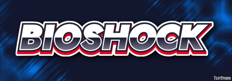 BioShock Text effect