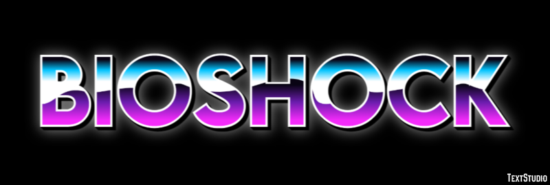 BioShock Text effect