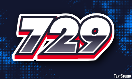 729 Texteffekt