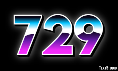 729 Effetto testo