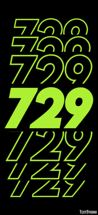 729 Effetto testo