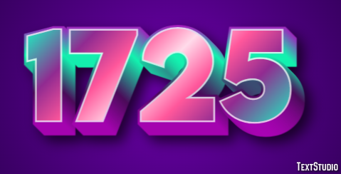 1725 Effetto testo