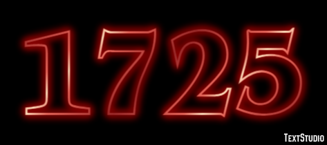 1725 Effetto testo