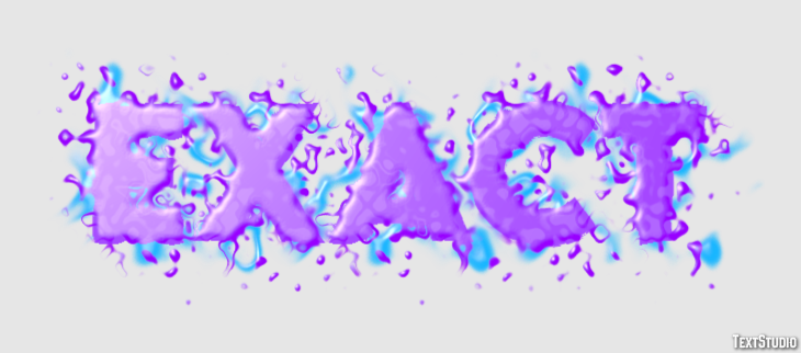 Exact Text Effect