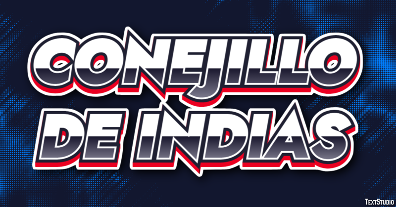 Conejillo de Indias Efecto de Texto