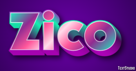 Zico Efekt tekstowy