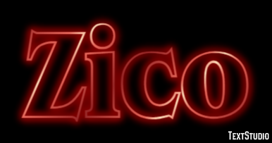 Zico Text Effect