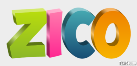 Zico Text Effect