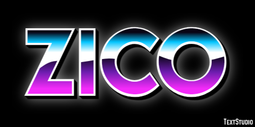 Zico Text effect