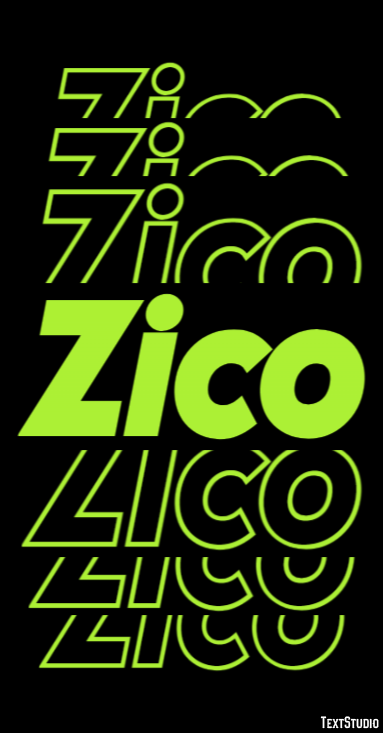 Zico Efekt tekstowy