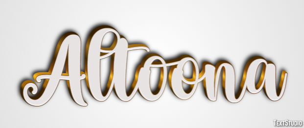Altoona Efekt tekstowy