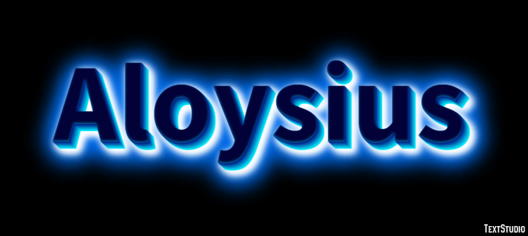Aloysius Text Effect