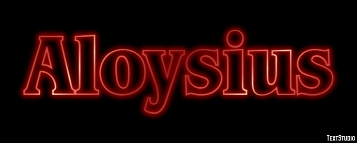 Aloysius Text Effect