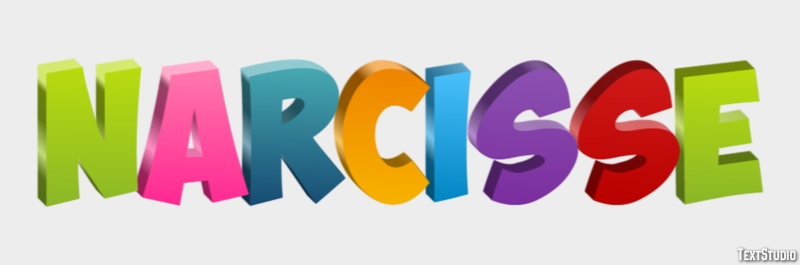 Narcisse Text Effect