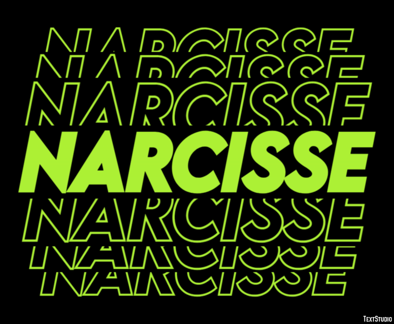 Narcisse Efeito do texto