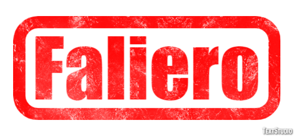 Faliero Effetto testo