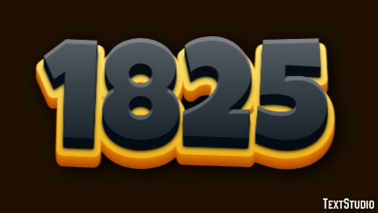 1825 Effetto testo