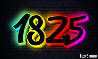 1825 Effetto testo