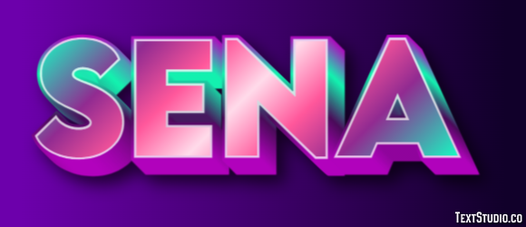 Sena Texteffekt
