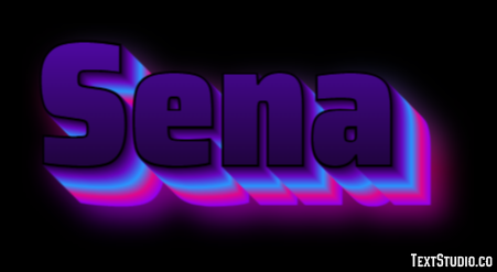 Sena Texteffekt