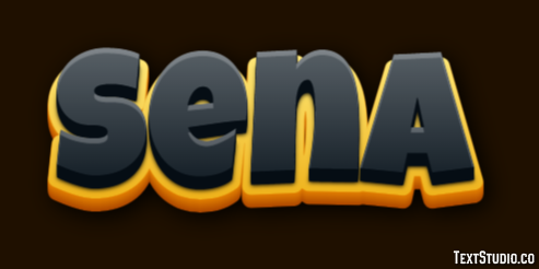 Sena Efecto de Texto