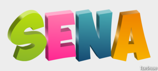 Sena Texteffekt