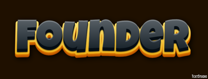 Founder Text Effect