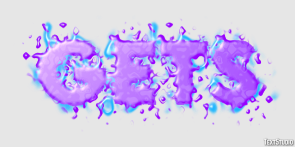 Gets Text Effect