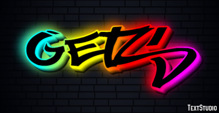 Gets Text effect