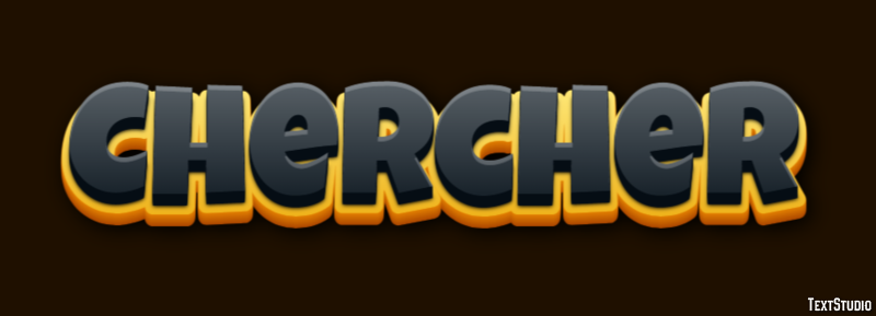Chercher テキスト効果